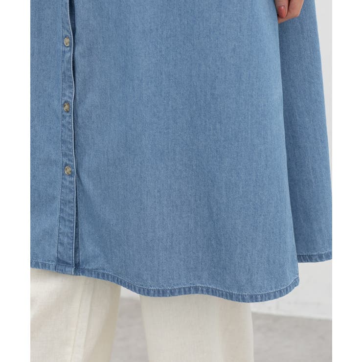 ワンピース ロング丈 デニムワンピース | Honeys | 詳細画像15 