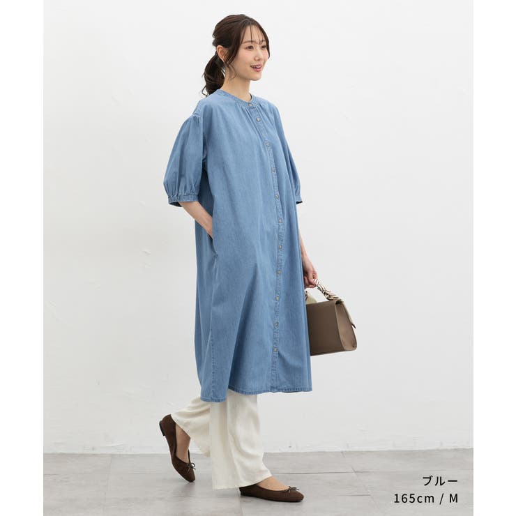 ワンピース ロング丈 デニムワンピース | Honeys | 詳細画像5 