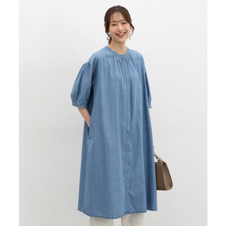 ワンピース ロング丈 デニムワンピース | Honeys | 詳細画像6 