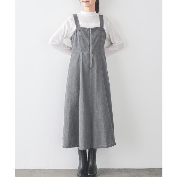 ワンピース ジャンスカ ジャンパースカート | Honeys | 詳細画像7 