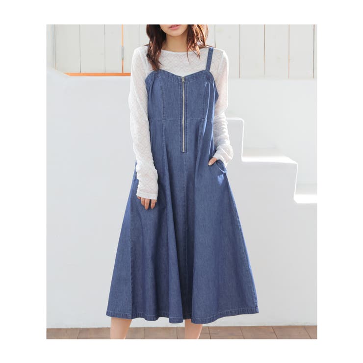 ワンピース ジャンスカ デニム | Honeys | 詳細画像14 