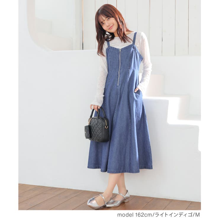 ワンピース ジャンスカ デニム | Honeys | 詳細画像6 