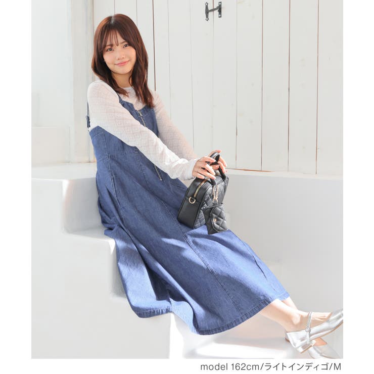 ワンピース ジャンスカ デニム | Honeys | 詳細画像7 