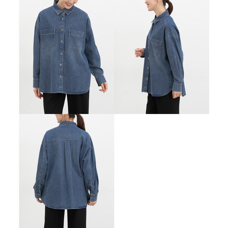 トップス シャツ デニムシャツ | Honeys | 詳細画像15 