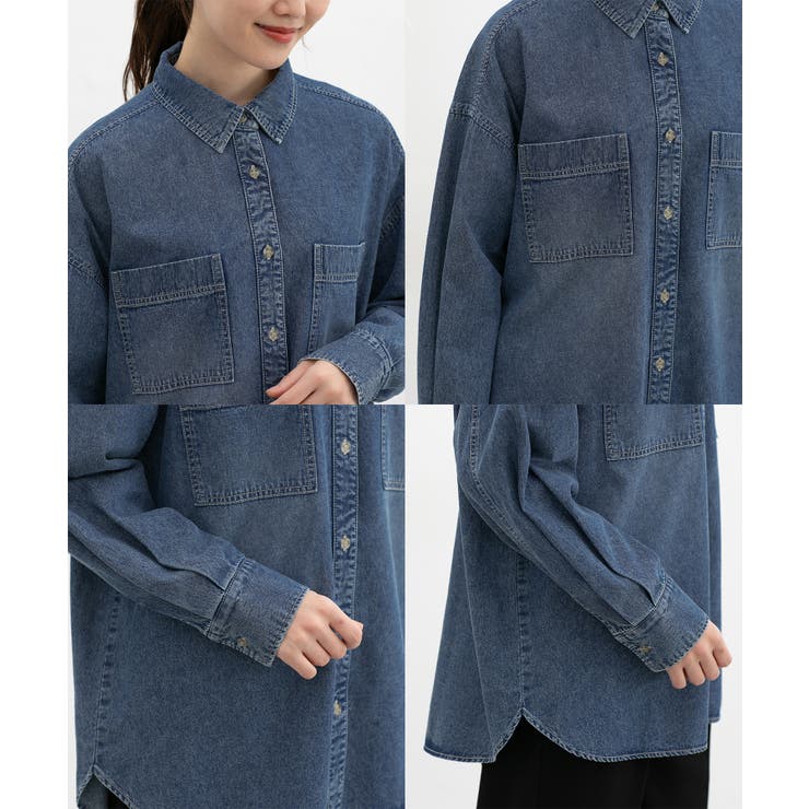 トップス シャツ デニムシャツ | Honeys | 詳細画像16 