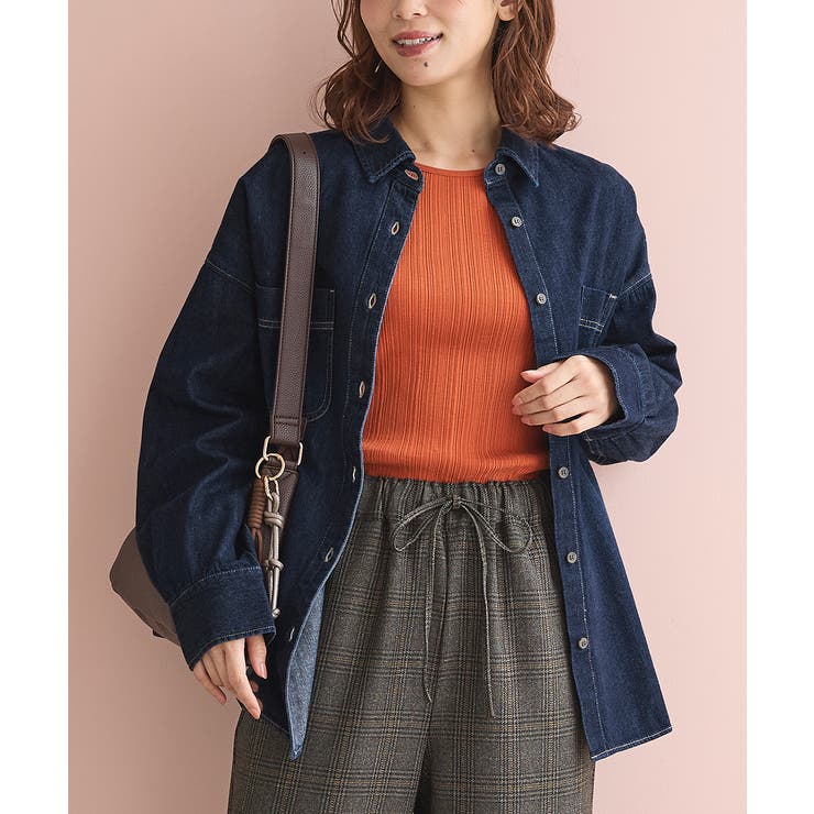インディゴ | トップス シャツ ブラウス | Honeys