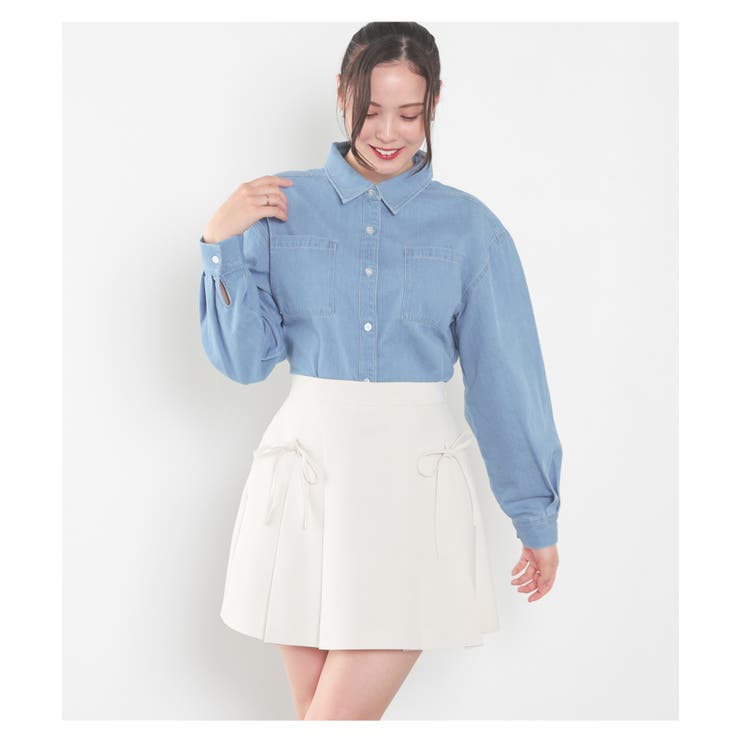 トップス hibison トップス シャツ 長袖[品番：HNSW0010208]｜Honeys（ハニーズ