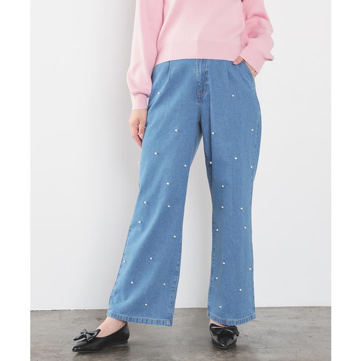 ブルー | ボトムス パンツ デニム | Honeys