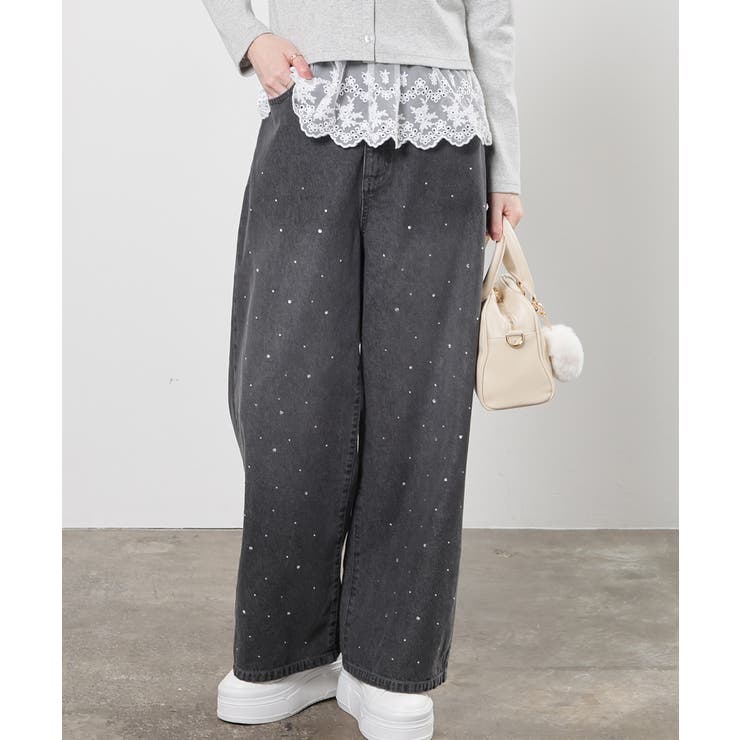 グレー | ボトムス パンツ デニム | Honeys