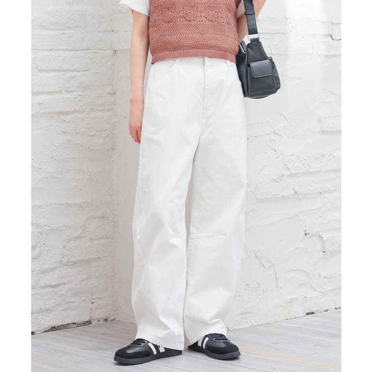 ホワイト | ボトムス パンツ ロングパンツ | Honeys