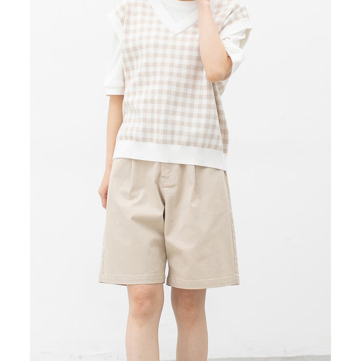 ボトムス ハーフパンツ 綿 | Honeys | 詳細画像17 