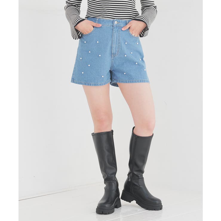 ブルー | ボトムス パンツ ショートパンツ | Honeys