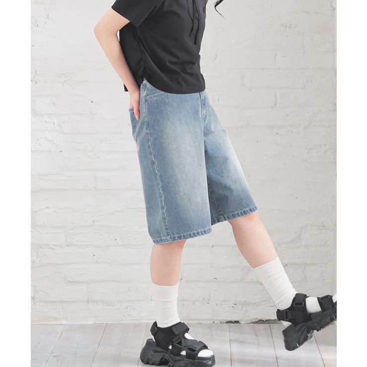 ユーズド薄ブルー | ボトムス パンツ デニム | Honeys