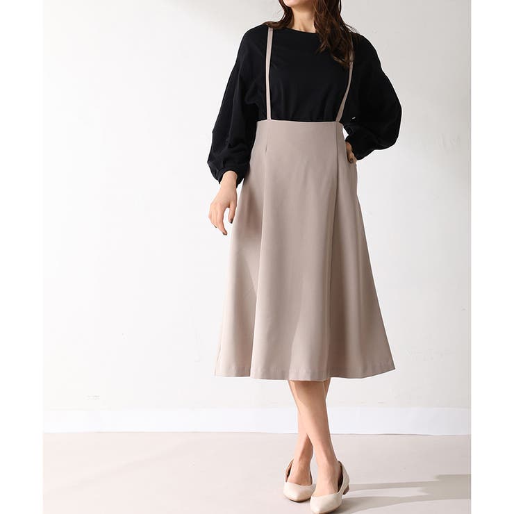 スカート フレアスカート サス付 品番 Hnsw Honeys ハニーズ のレディースファッション通販 Shoplist ショップリスト