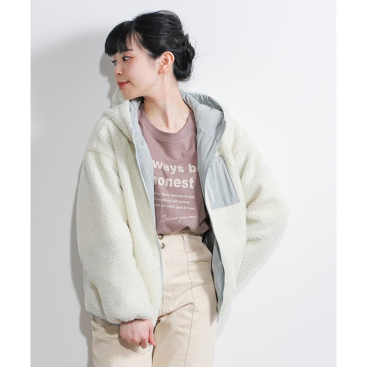 アウター ブルゾン 配色 品番 Hnsw Honeys ハニーズ のレディースファッション通販 Shoplist ショップリスト