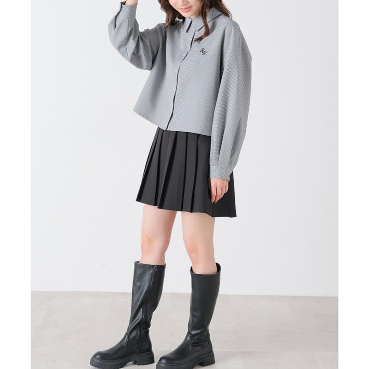 シャツ レディース ショート丈 | Honeys | 詳細画像10 