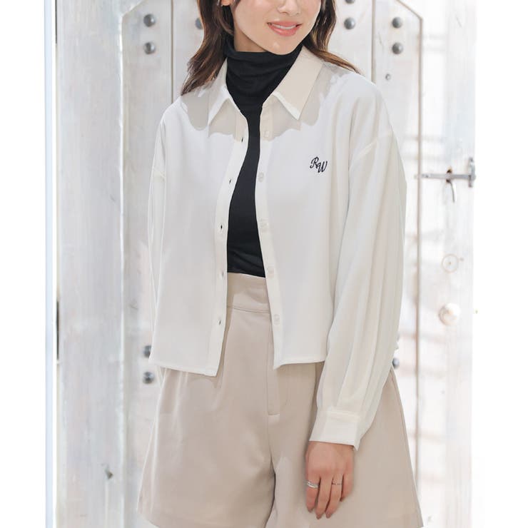 シャツ レディース ショート丈 | Honeys | 詳細画像18 