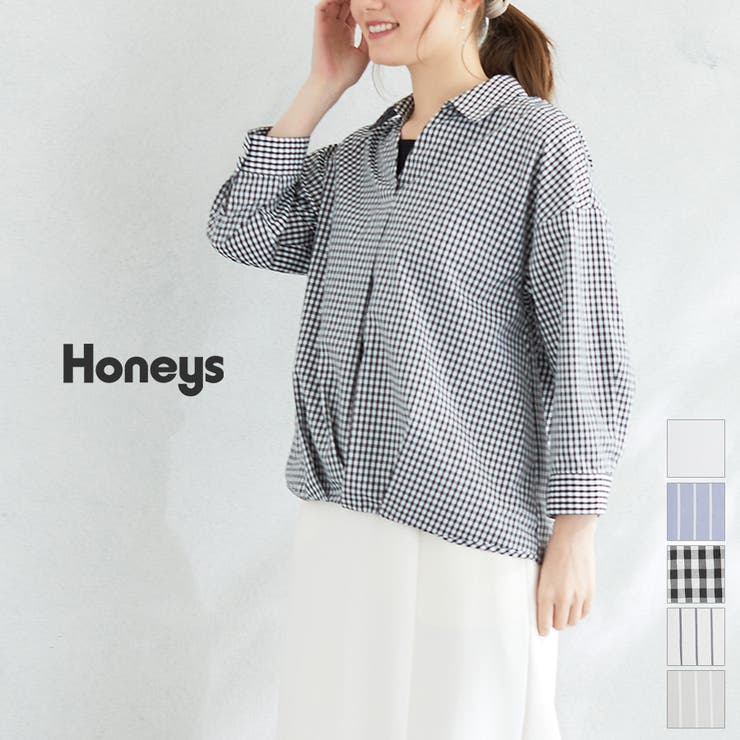 トップス シャツ ブラウス[品番：HNSW0007160]｜Honeys（ハニーズ）のレディースファッション通販｜SHOPLIST（ショップリスト）