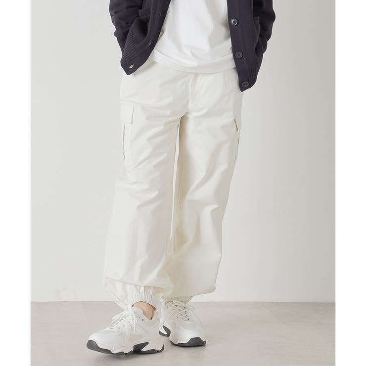 アイボリー | パンツ レディース ゆったり | Honeys