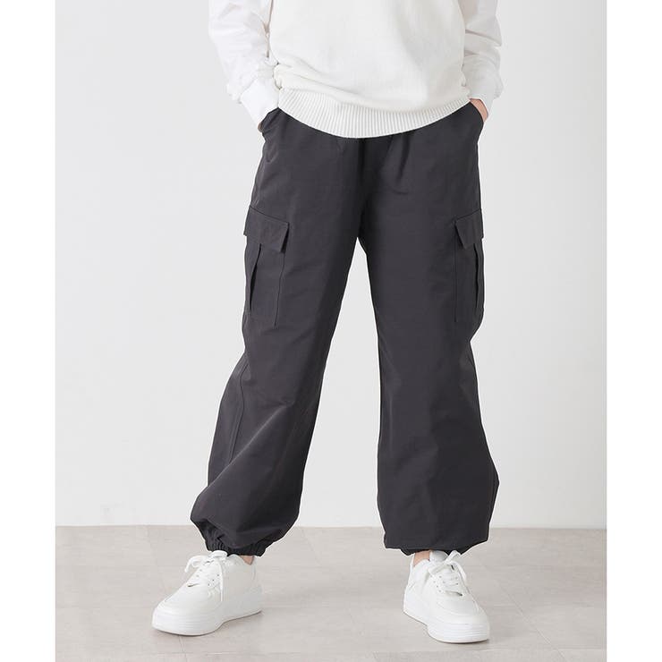 ブラック | パンツ レディース ゆったり | Honeys