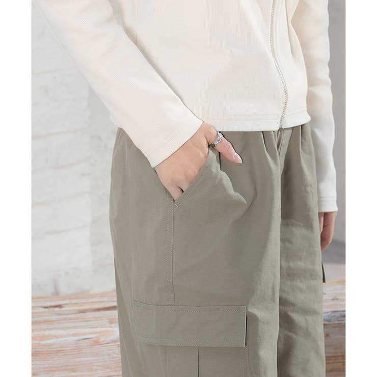 パンツ レディース ゆったり | Honeys | 詳細画像25 