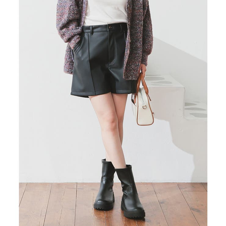 ブラック | ボトムス パンツ ショートパンツ | Honeys