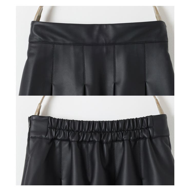 【関税込み】HommeGirls ブラック Boxer ミニスカート miniministore ボックスプリーツスカート ミニスカート黒【ゆう