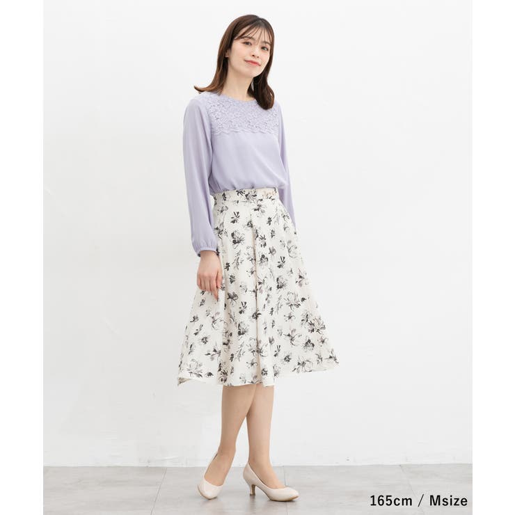 ボトムス スカート ひざ丈 | Honeys | 詳細画像7 