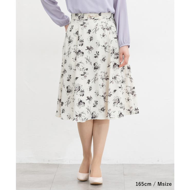 ボトムス スカート ひざ丈 | Honeys | 詳細画像8 