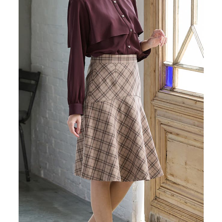 ボトムス スカート ひざ丈 | Honeys | 詳細画像3 