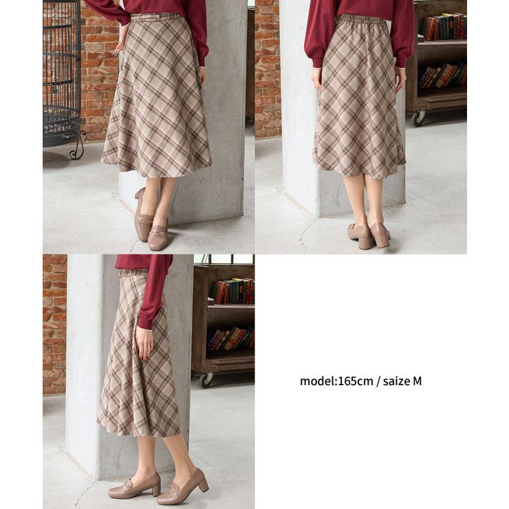 【ハニーズ】ボトムス スカート ひざ丈 | Honeys | 詳細画像10 