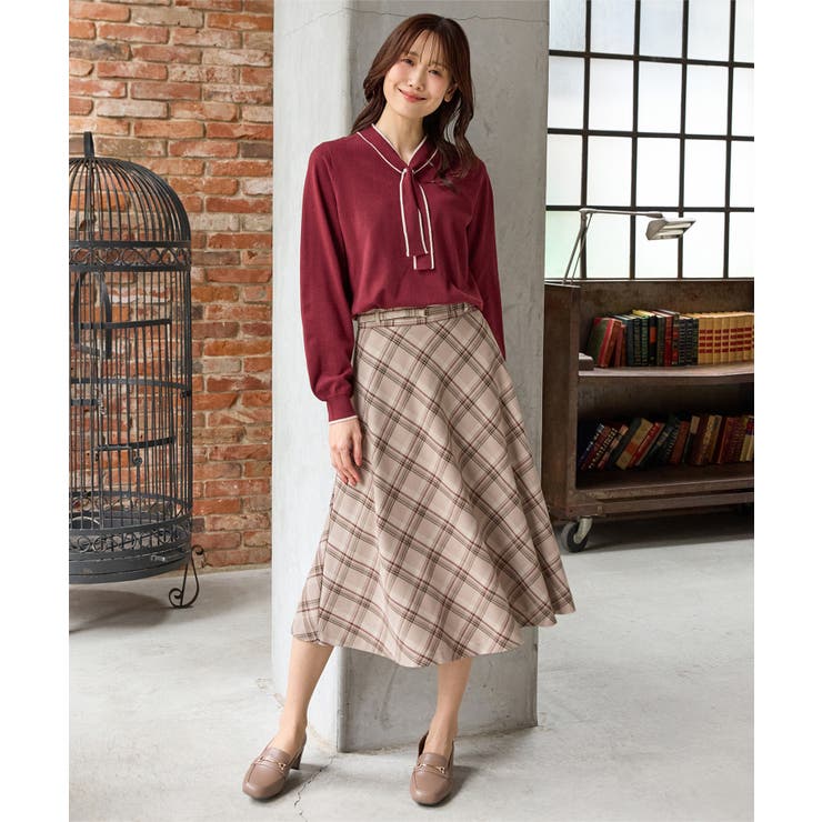 【ハニーズ】ボトムス スカート ひざ丈 | Honeys | 詳細画像3 