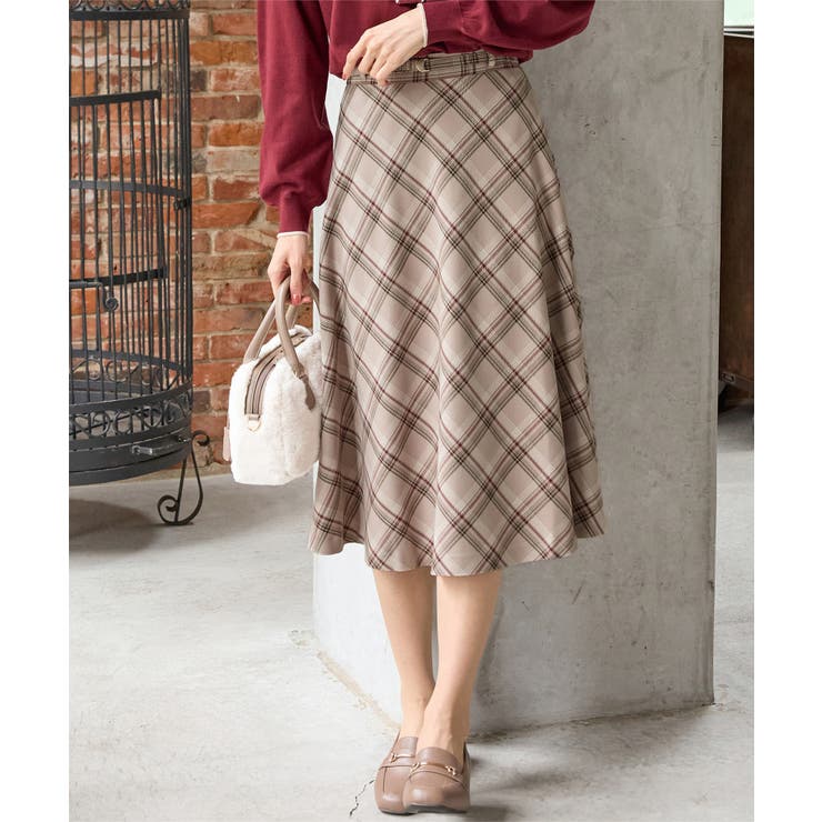 【ハニーズ】ボトムス スカート ひざ丈 | Honeys | 詳細画像4 