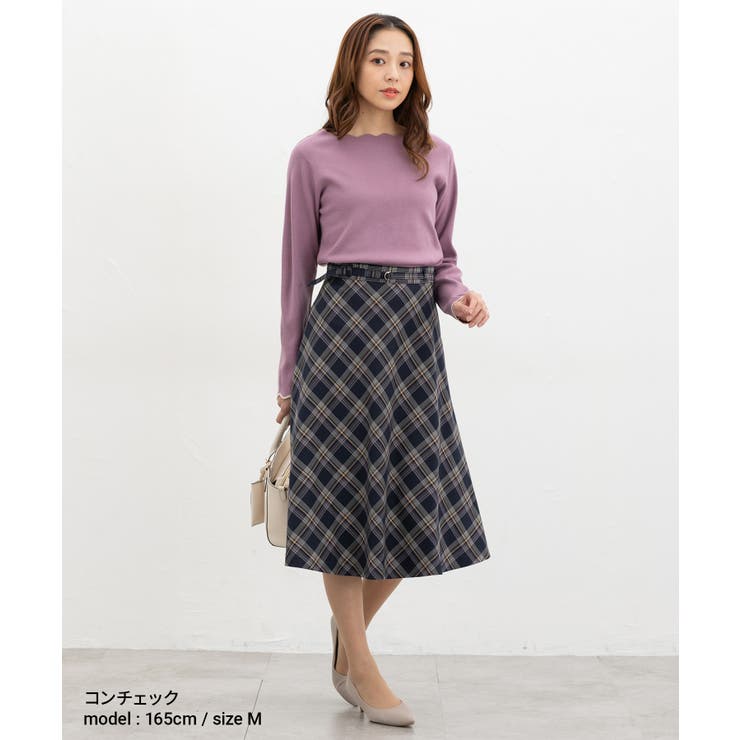 【ハニーズ】ボトムス スカート ひざ丈 | Honeys | 詳細画像8 