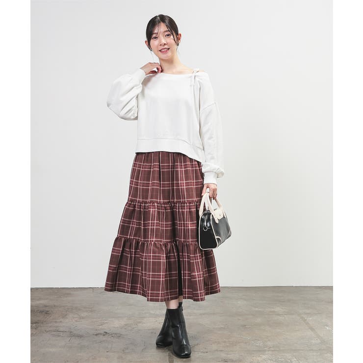 ボトムス スカート ロングスカート | Honeys | 詳細画像7 