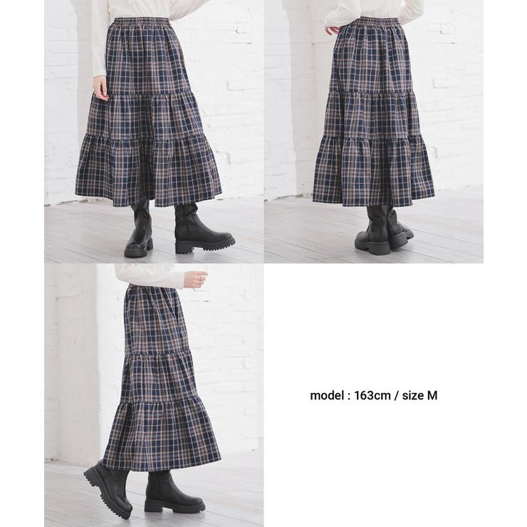 ボトムス スカート ロングスカート | Honeys | 詳細画像8 