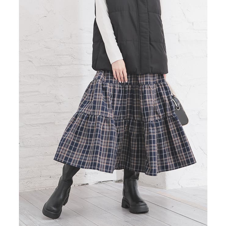 コンチェック | ボトムス スカート ロングスカート | Honeys