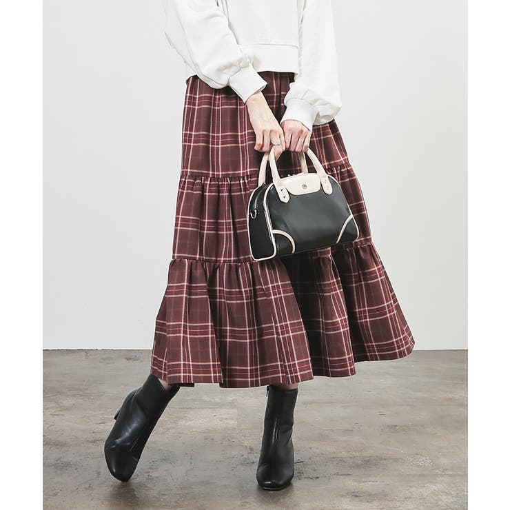 チャチェック | ボトムス スカート ロングスカート | Honeys