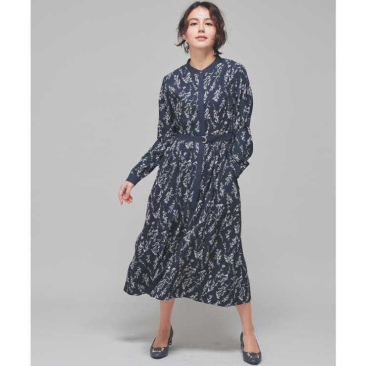 コン×オフ | ワンピース 長袖 ロング丈 | Honeys