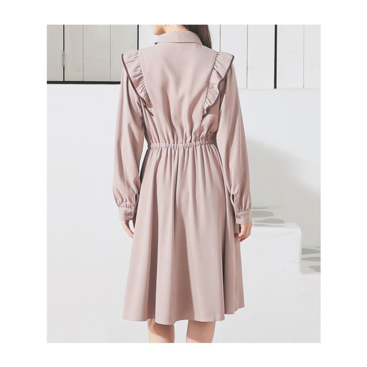 ワンピース フリルワンピース 長袖 | Honeys | 詳細画像15 