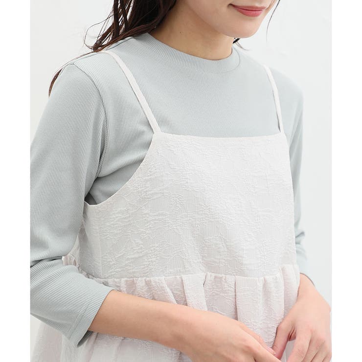 ワンピース キャミワンピ ロングワンピ | Honeys | 詳細画像20 