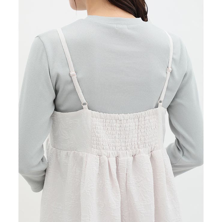 ワンピース キャミワンピ ロングワンピ | Honeys | 詳細画像22 