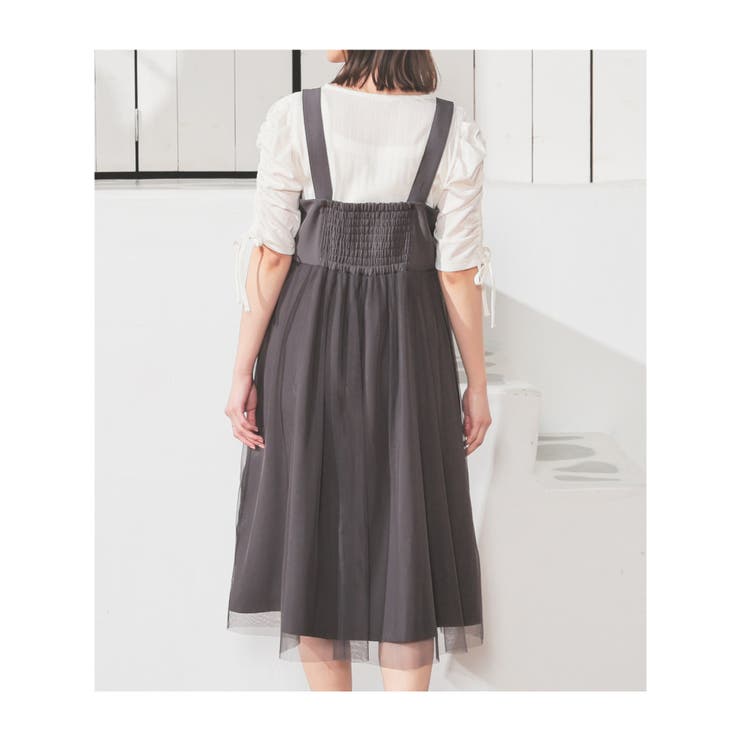 ワンピース ジャンスカ ジャンパースカート | Honeys | 詳細画像15 