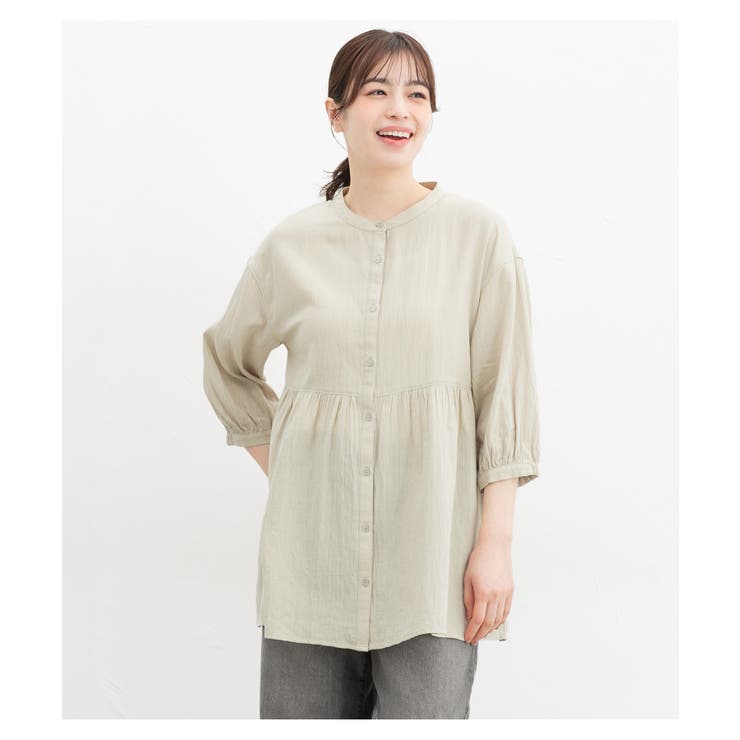 トップス ブラウス 切替ブラウス[品番：HNSW0010633]｜Honeys