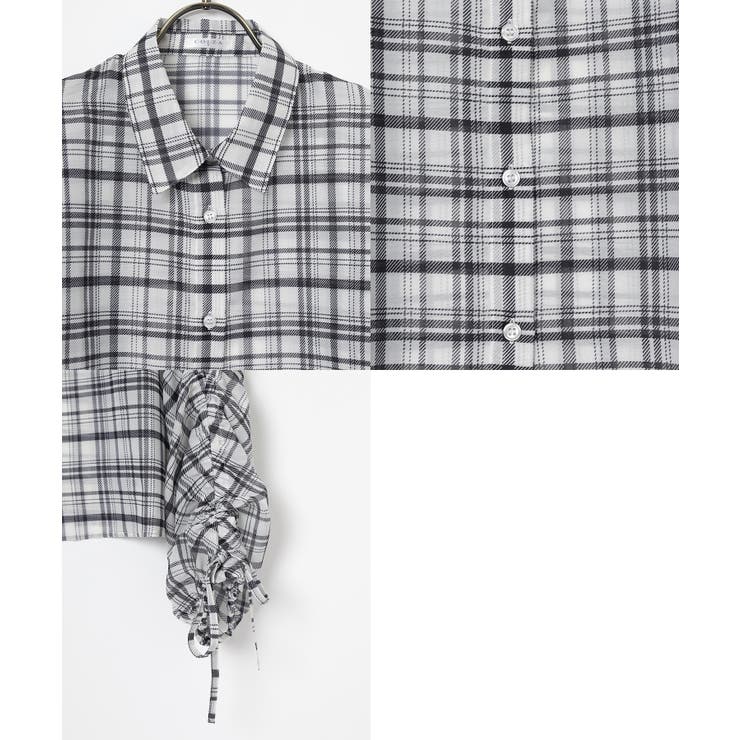 トップス シャツ シアーシャツ | Honeys | 詳細画像16 