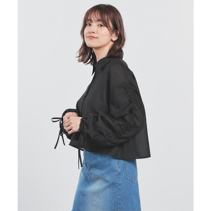 トップス シャツ シアーシャツ | Honeys | 詳細画像5 