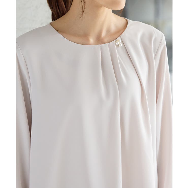 トップス ブラウス 長袖 | Honeys | 詳細画像12 