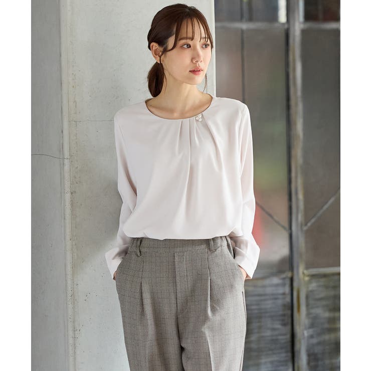 トップス ブラウス 長袖 | Honeys | 詳細画像6 