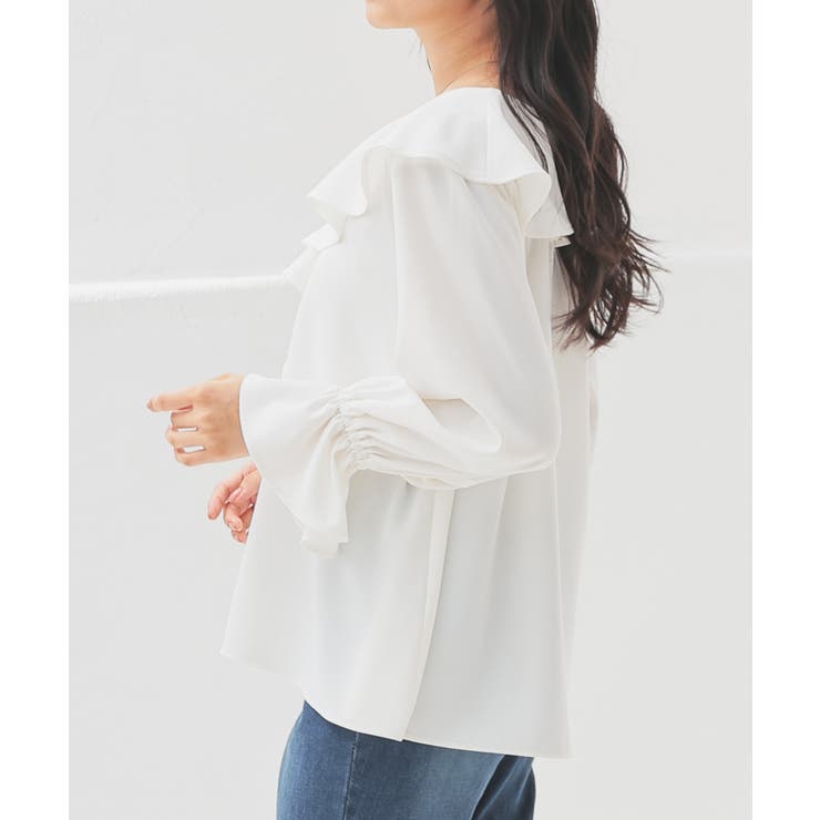 トップス ブラウス 長袖 | Honeys | 詳細画像13 