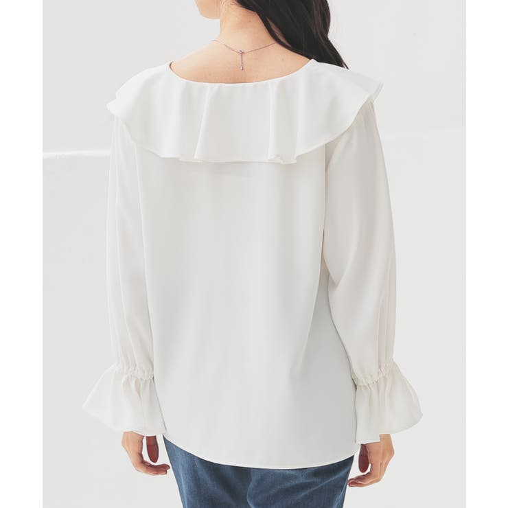 トップス ブラウス 長袖 | Honeys | 詳細画像14 